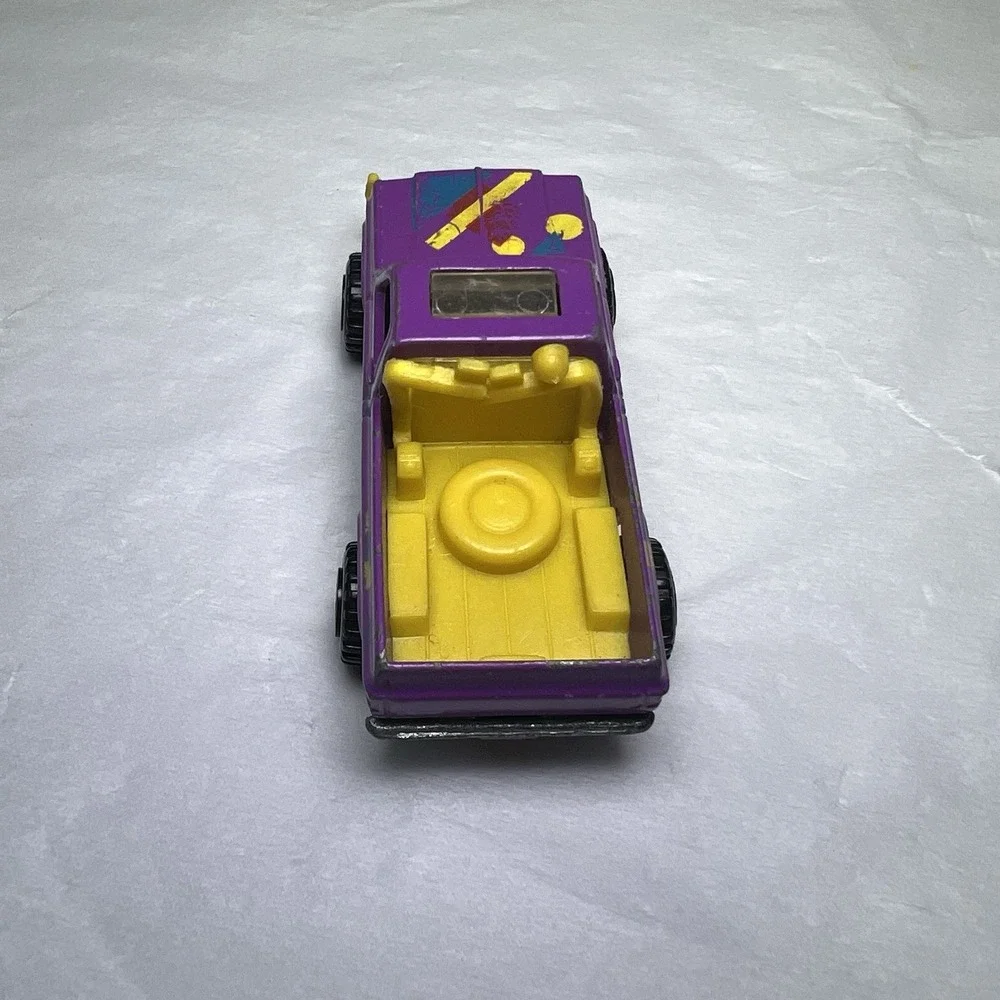 VTG 1979 Hot‎ Wheels Super Scraper Power Plower Snow Plow Purple Pickup Truck